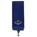 Trifold Premium Cotton Velour Golf Towels